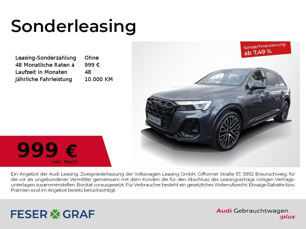 Audi Q7 SUV S line 50 TDI Matrix Leder Pano Nachtsich