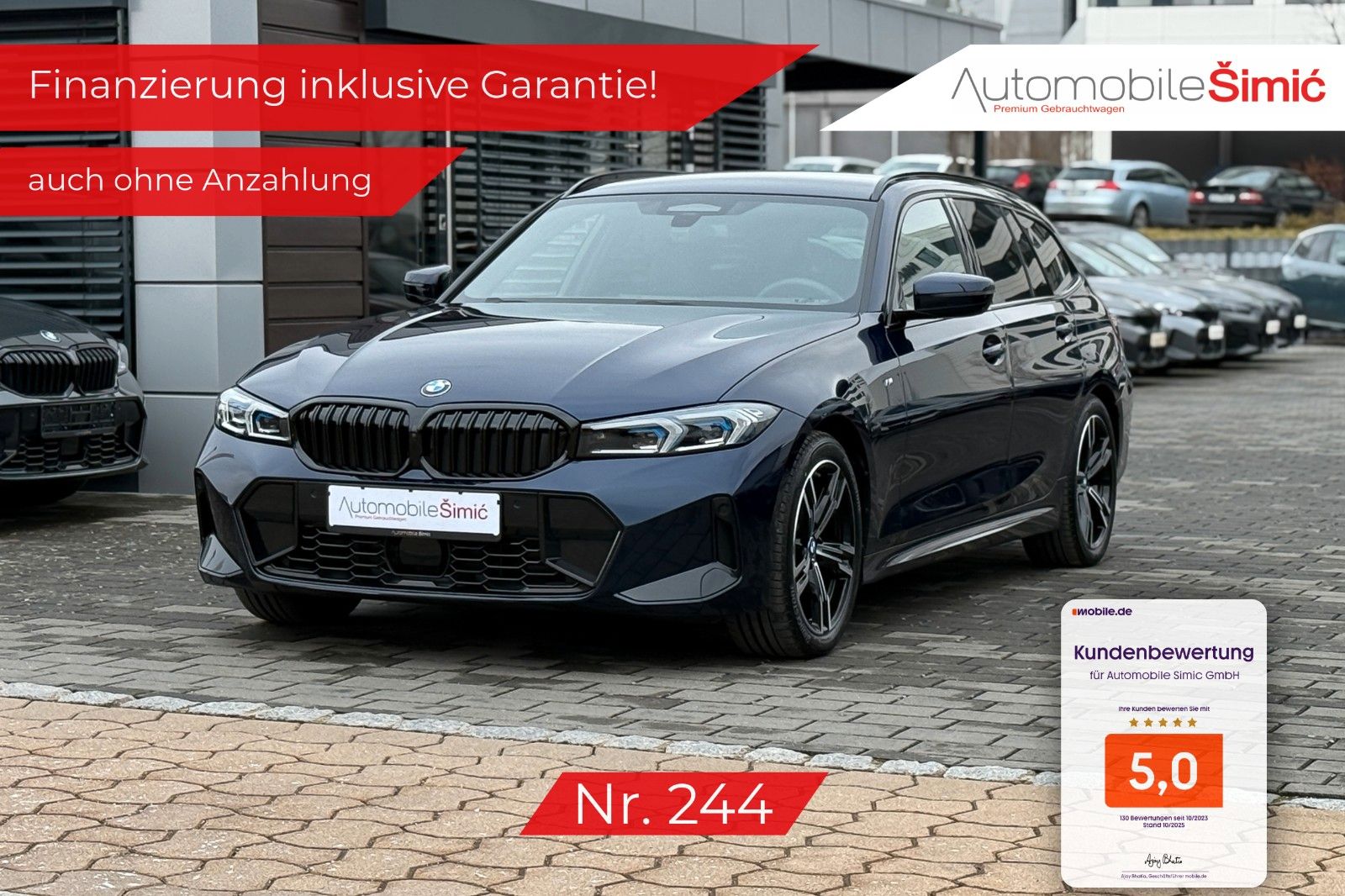 BMW 320d xD M Sport HuD AHK hifi StHzg 360° memory