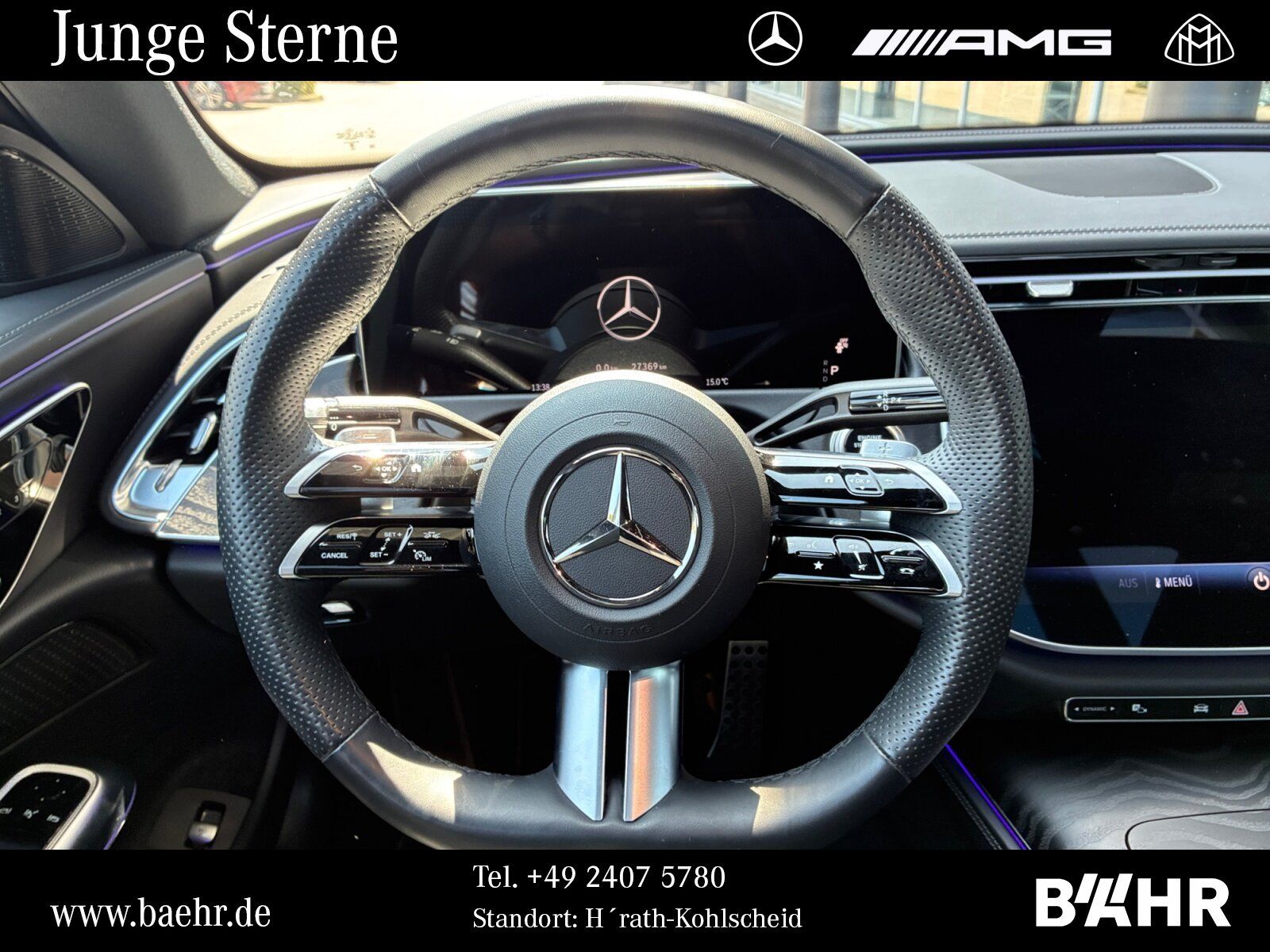 Mercedes-Benz E 220 d 4M AMG+Night/Distronic/Pano/360°/LMR-20"