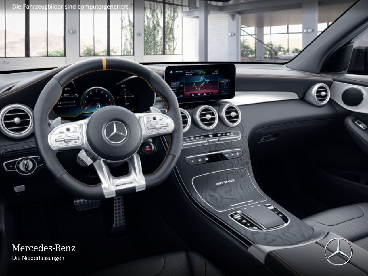 Mercedes-Benz GLC 63 S 4M AMG Pano/AHK/Night/Memo/HighAss/360