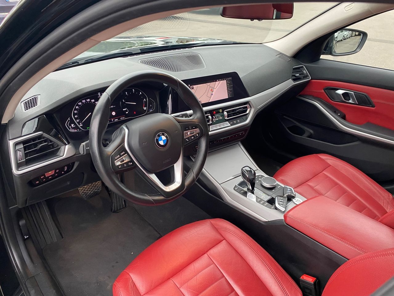 BMW 320d Sw Automatica Pelle Rossa - Samsaru's Car Outlet