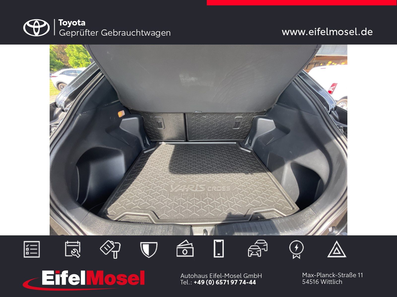 Toyota Yaris Cross 1.5 Hybrid TeamD - PDC - 1. Hd.
