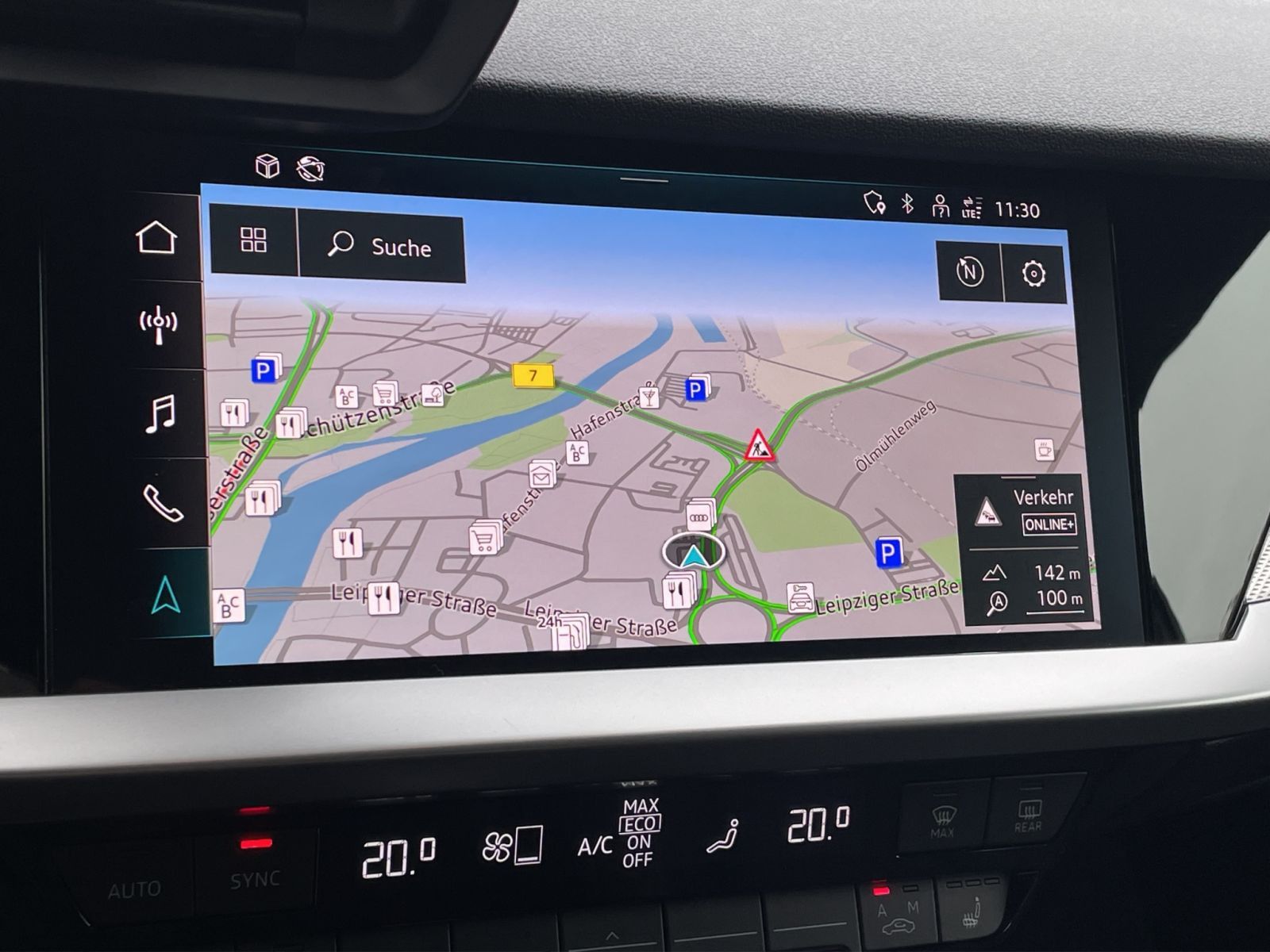 Audi A3 Sportback 30 TFSI LED Navi PDC+ Teilleder