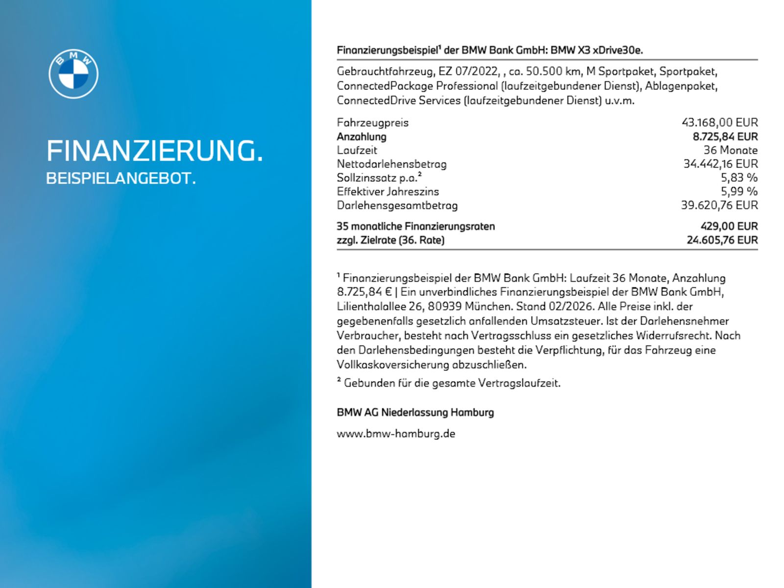 BMW X3 xDrive30e M Sport LiveCockpitProf Kamera LED