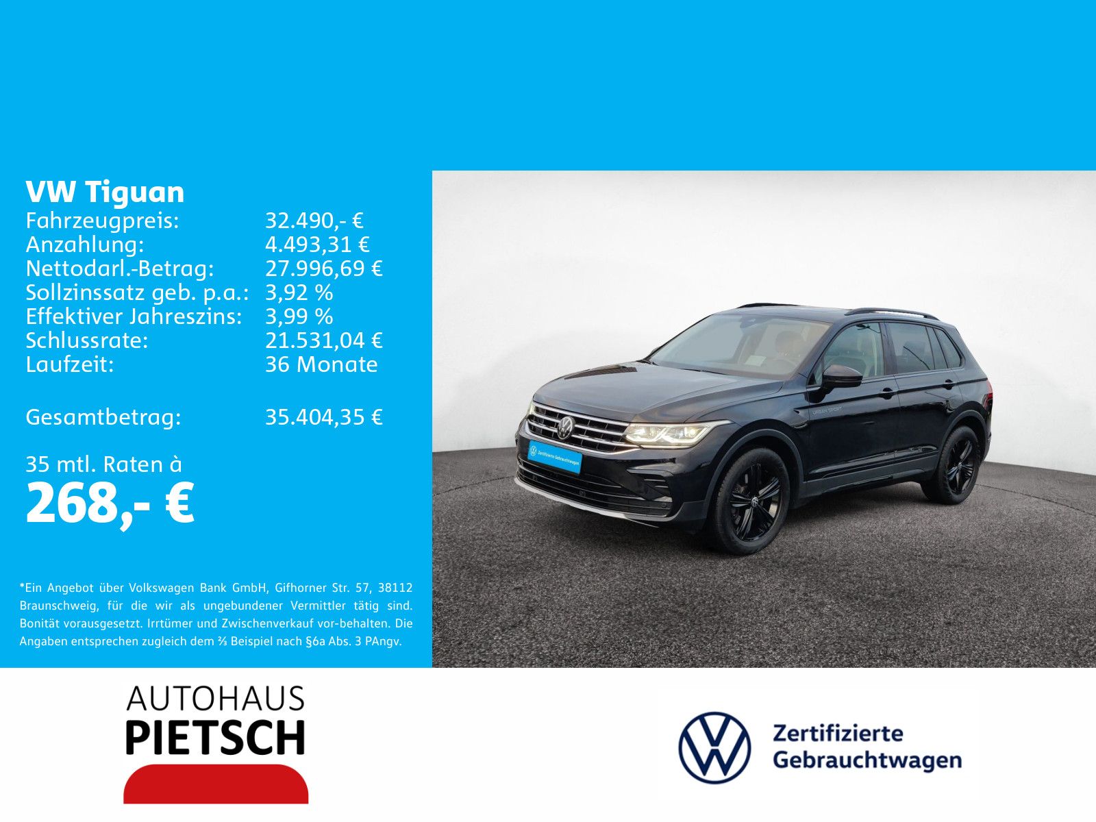 Volkswagen Tiguan 2.0 TSI DSG Life 4Motion HUD AHK