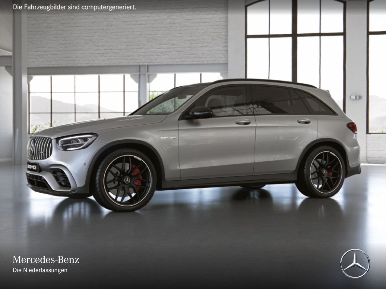 Mercedes-Benz GLC 63 S 4M AMG Pano/AHK/Night/Memo/HighAss/360