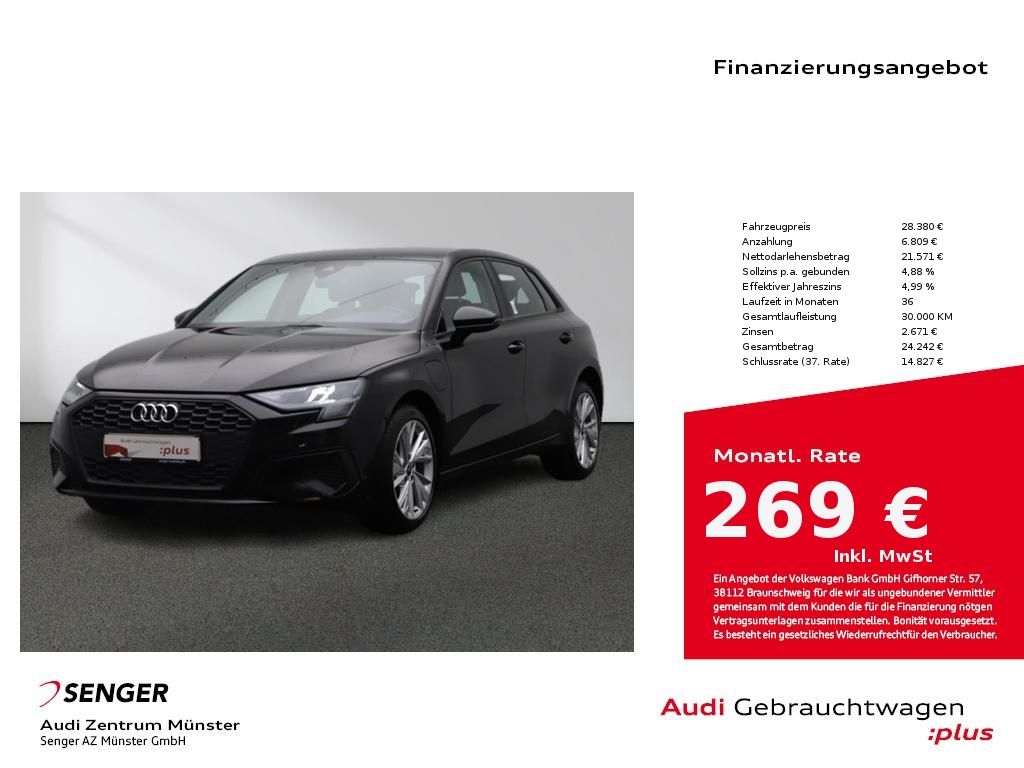 Audi A3 Sportback 40 TFSI e S tronic MMI Navi LED