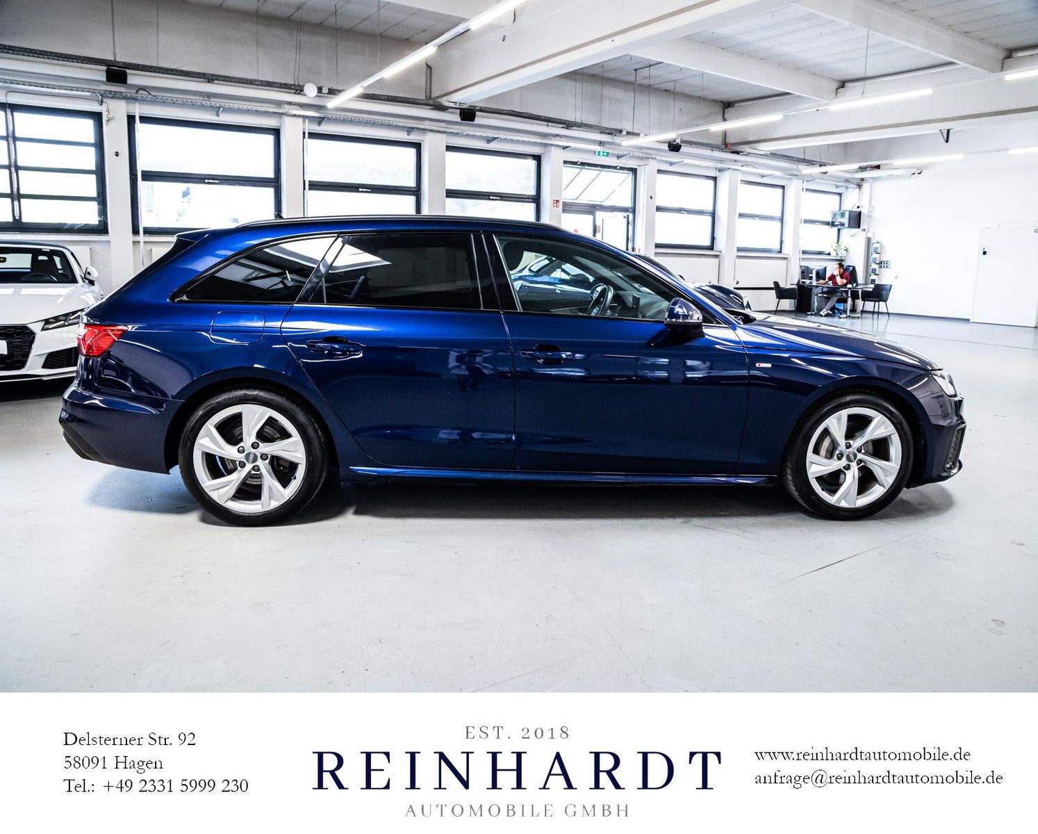 Audi A4 AVANT 40 TDI S LINE Black - Samsaru's Car Outlet