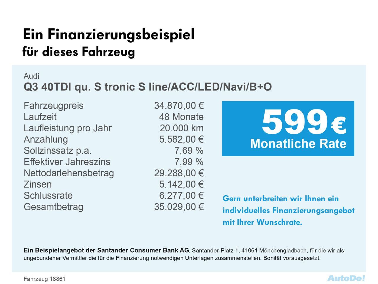 Audi Q3 40 TDI quattro S tronic S line - Samsaru's Car Outlet
