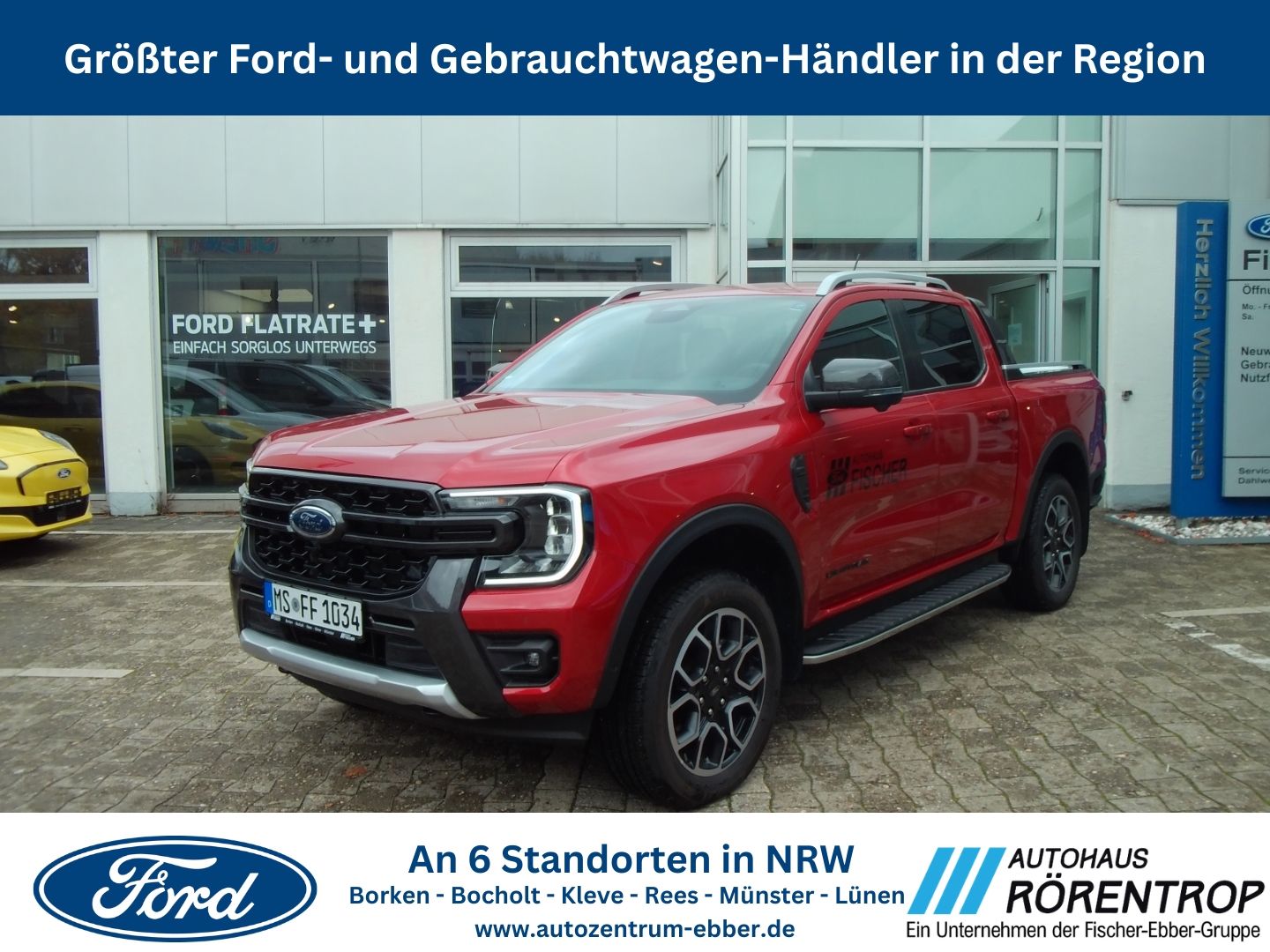 Ford Ranger Wildtrak 4WD DoKa ROLLO AHK NAVI 360 CAM