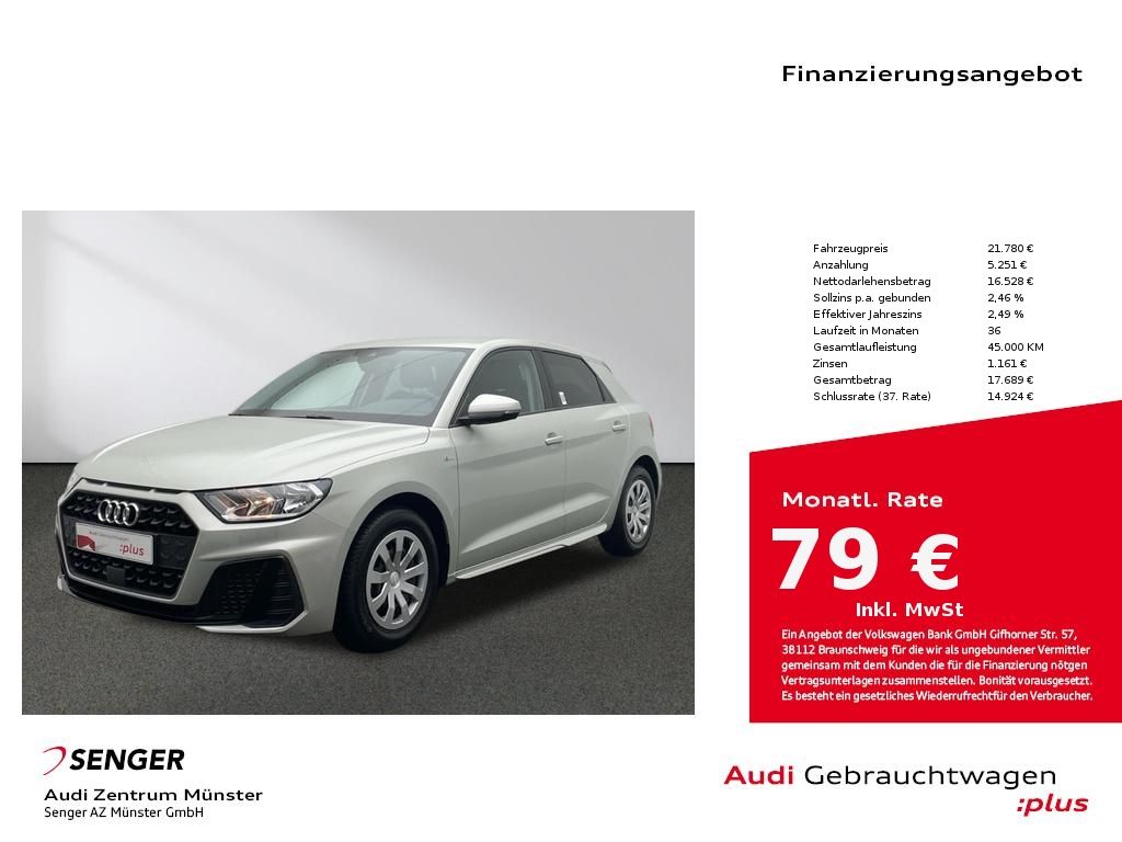 Audi A1 Sportback 25 TFSI S line MMI Spurhalteassi.