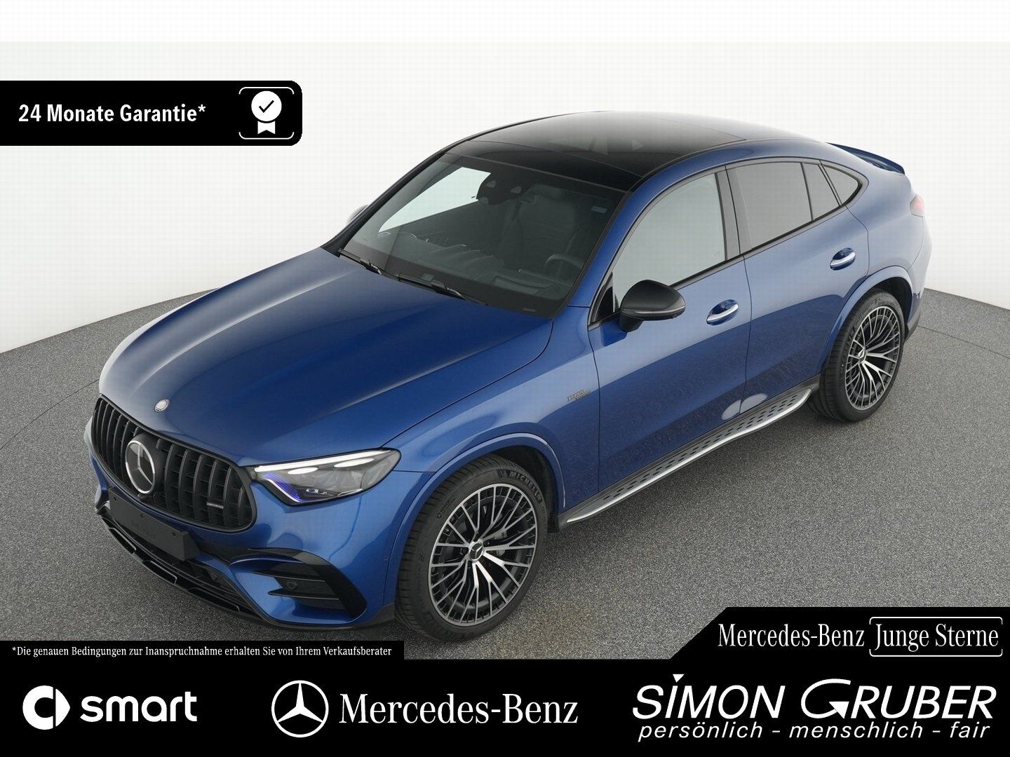 Mercedes-Benz GLC 43 4M Coupé AMG Night II RealPerfo Burm AHK