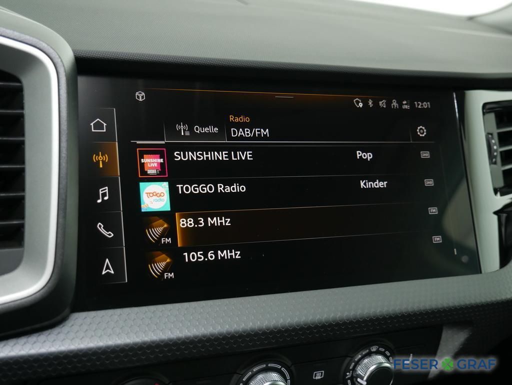 Audi A1 30 TFSI Sportback virtual Cockpit/ smartphone