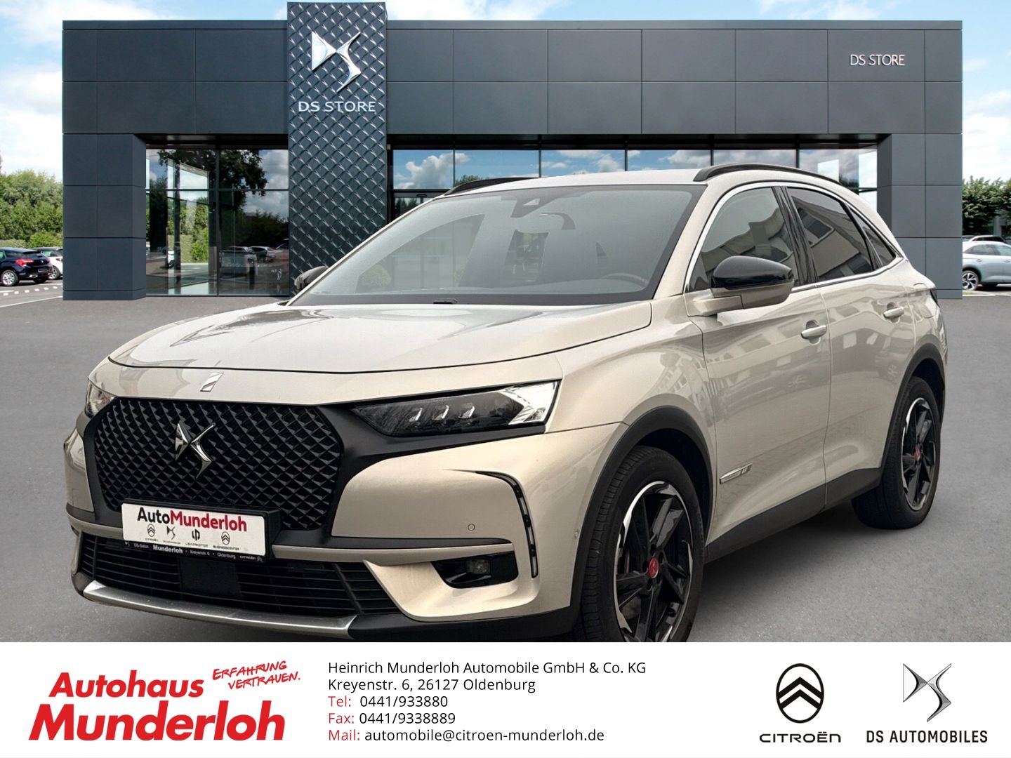 DS Automobiles DS7 E-Tense 4x4 300  Performance Line + HiFi-FOC