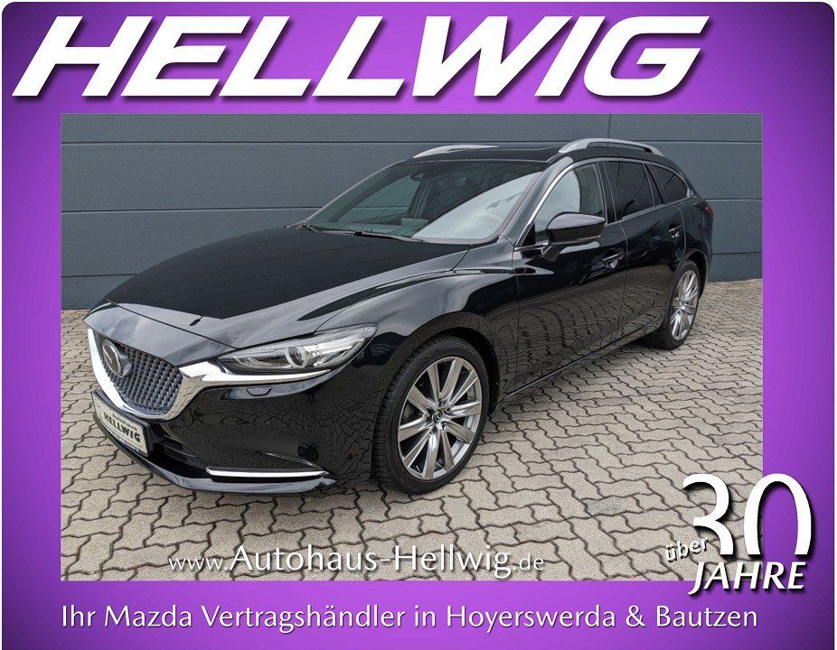 Mazda 6 Kombi 2.5l Takumi GSD Bose AHK Nappaleder Schw