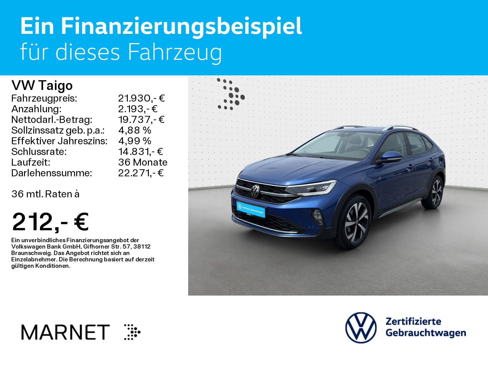 Volkswagen Taigo 1.5 TSI Style DSG - Samsaru's Car Outlet