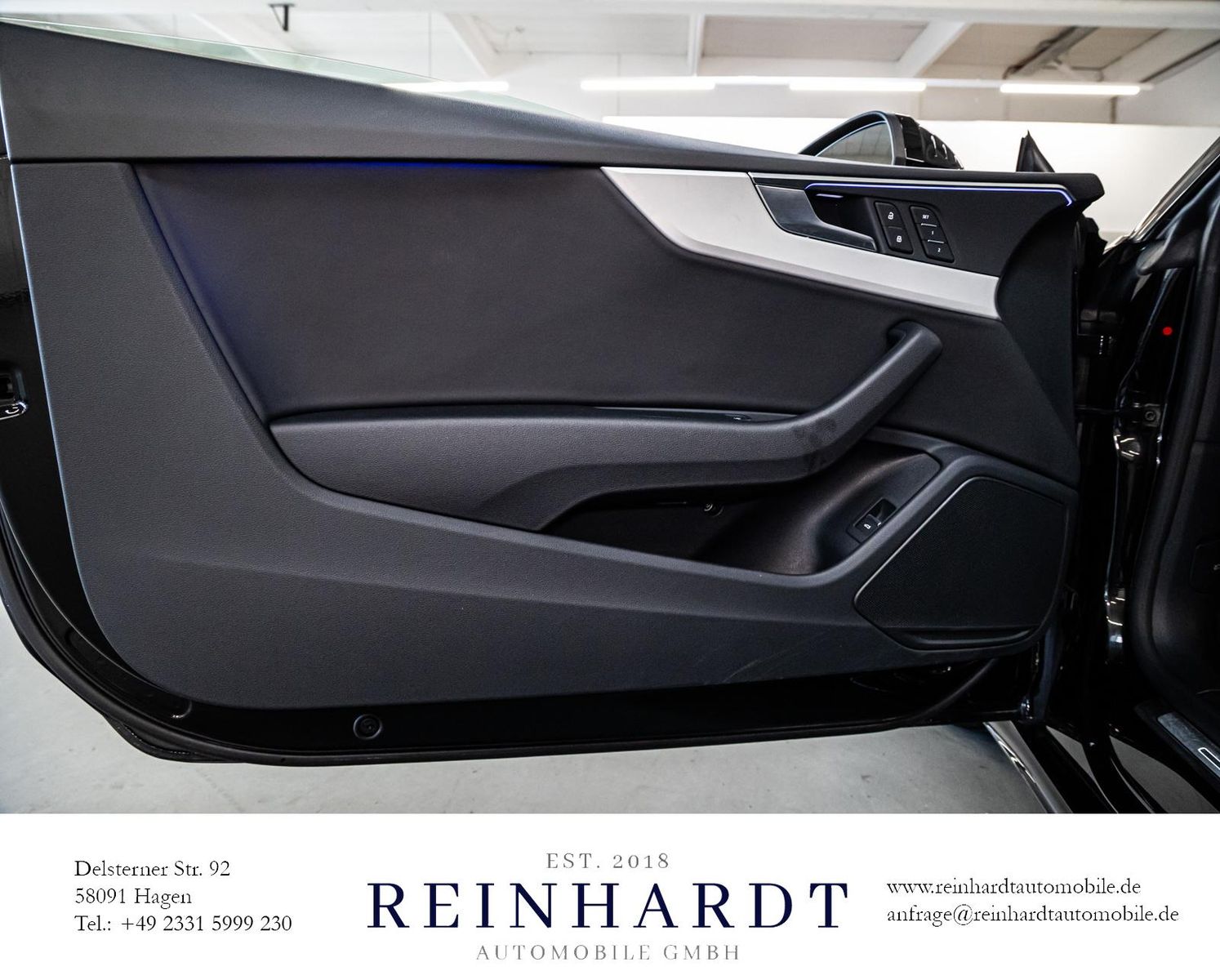 Audi A5 COUPE 40TDi Q S LINE/ALL-BLACK/19Z./ACC/MATRX