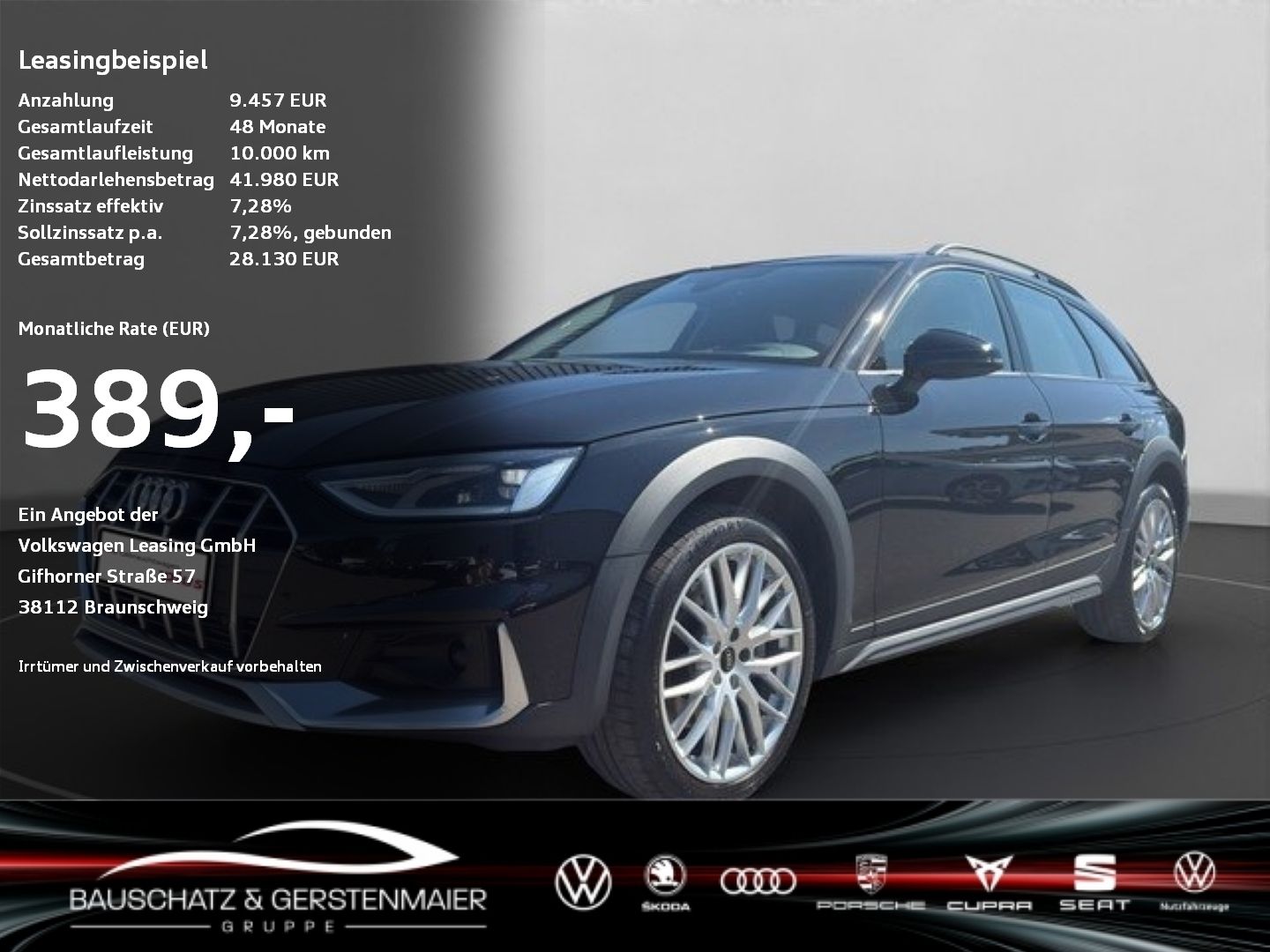 Audi A4 Allroad quattro 45 TFSI S tronic AHK*STHZ*HUD