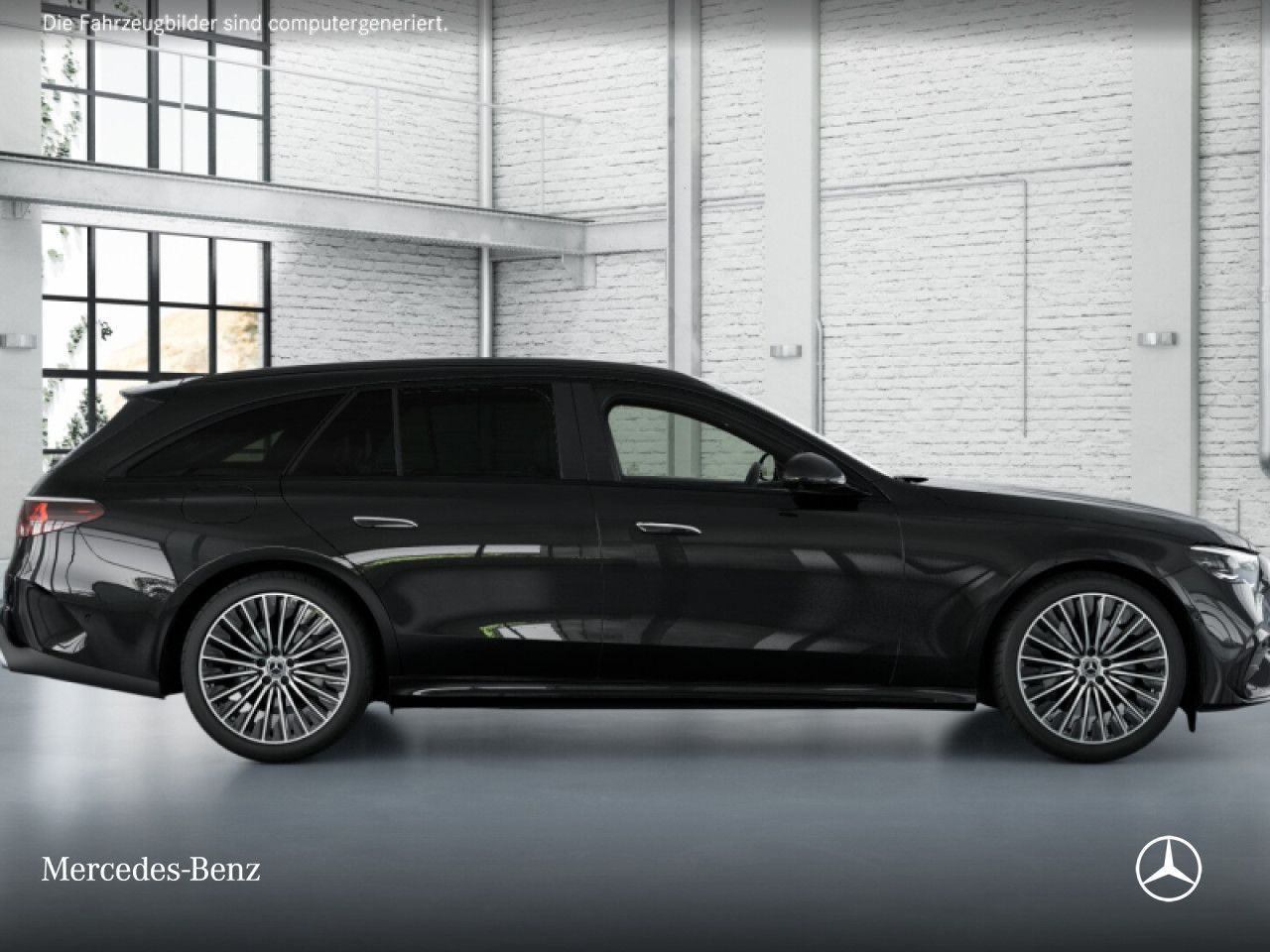 Mercedes-Benz E 220 d T 4M AMG Sportpaket Night AMG 20" Leder