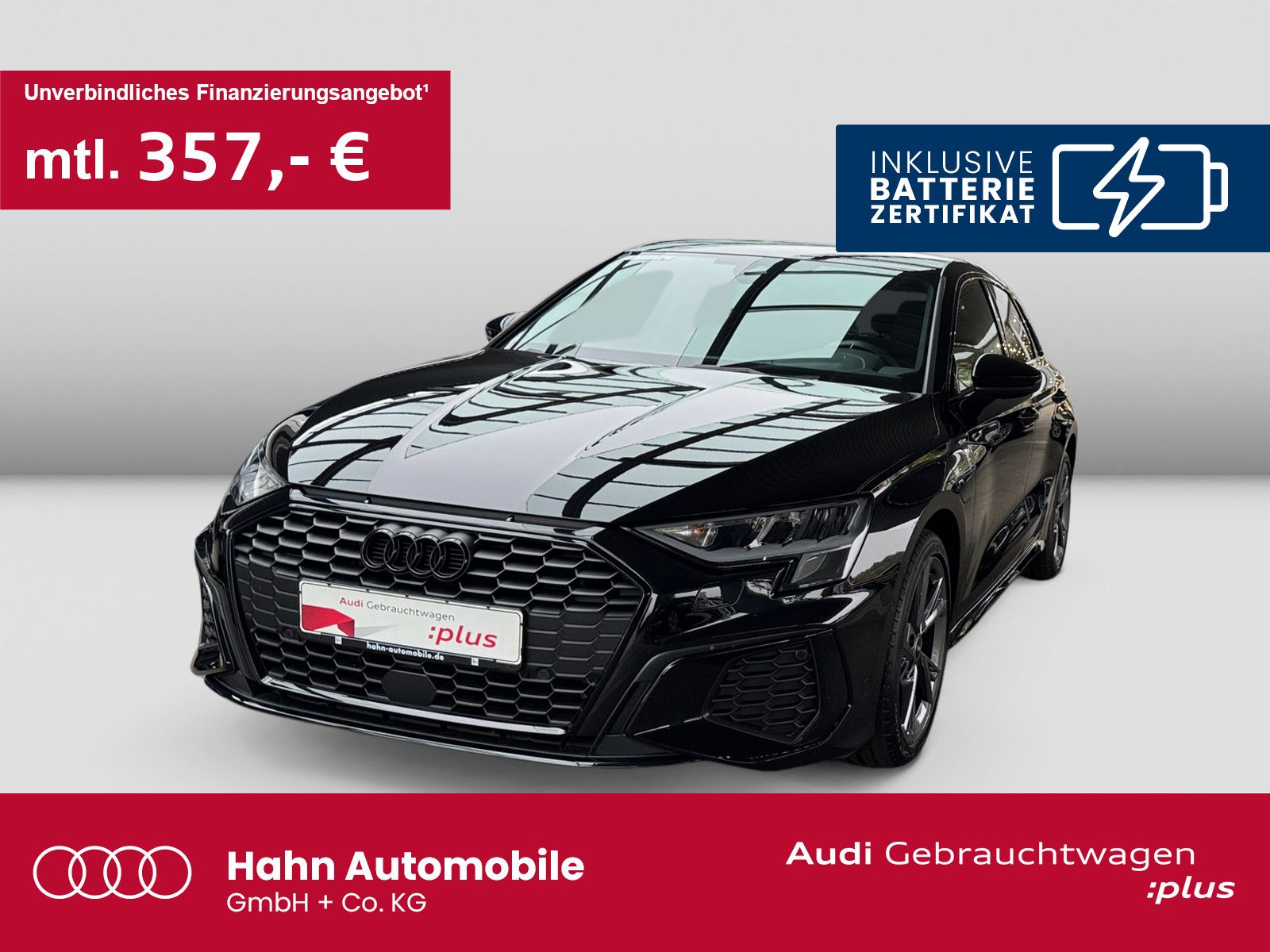 Audi A3 Sportback 40TFSIe S line S-tronic Virtual ACC