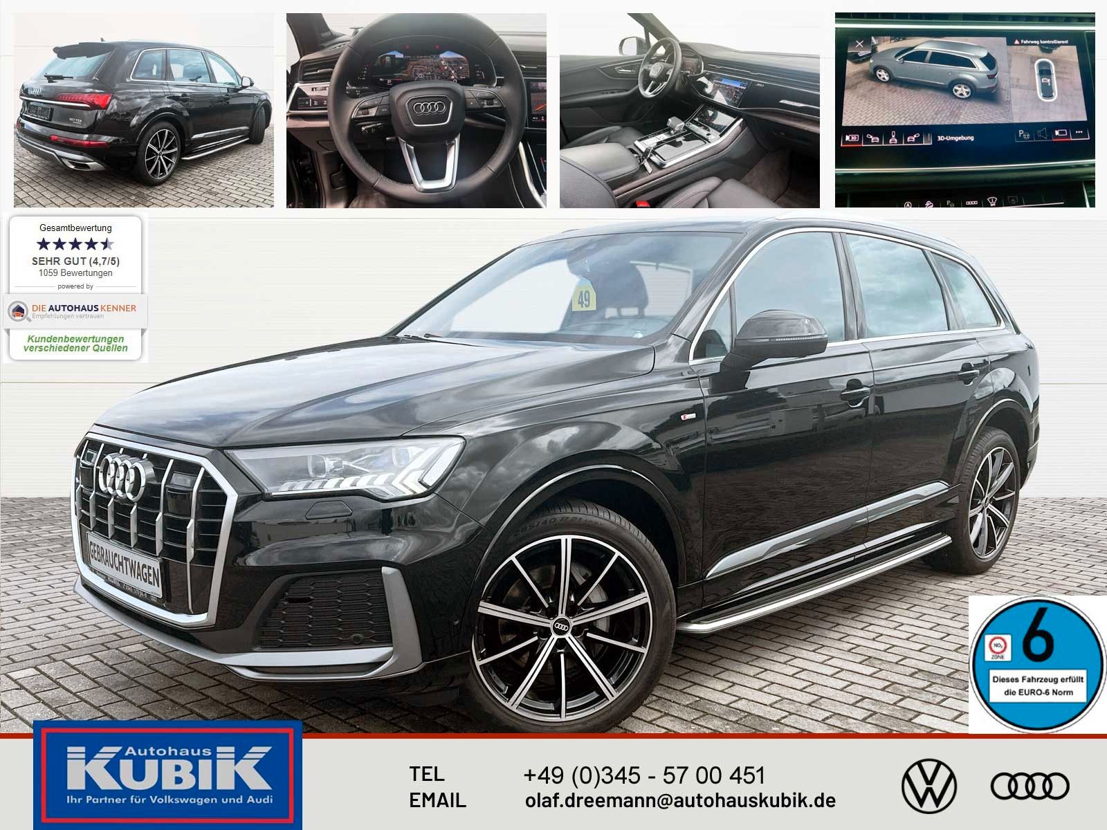 Audi Q7 S Line 50 TDI quattro tiptronic+Laser+B/O Adv