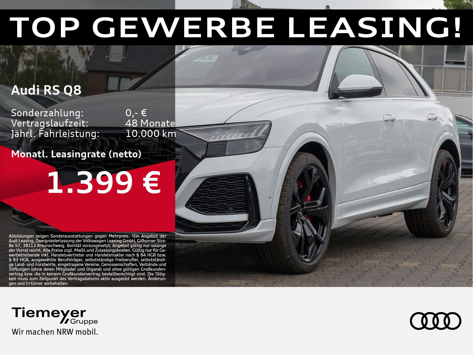 Audi RSQ8 TFSI Q BLACK-OPTIK 360* HD-MATRIX BuO HuD A
