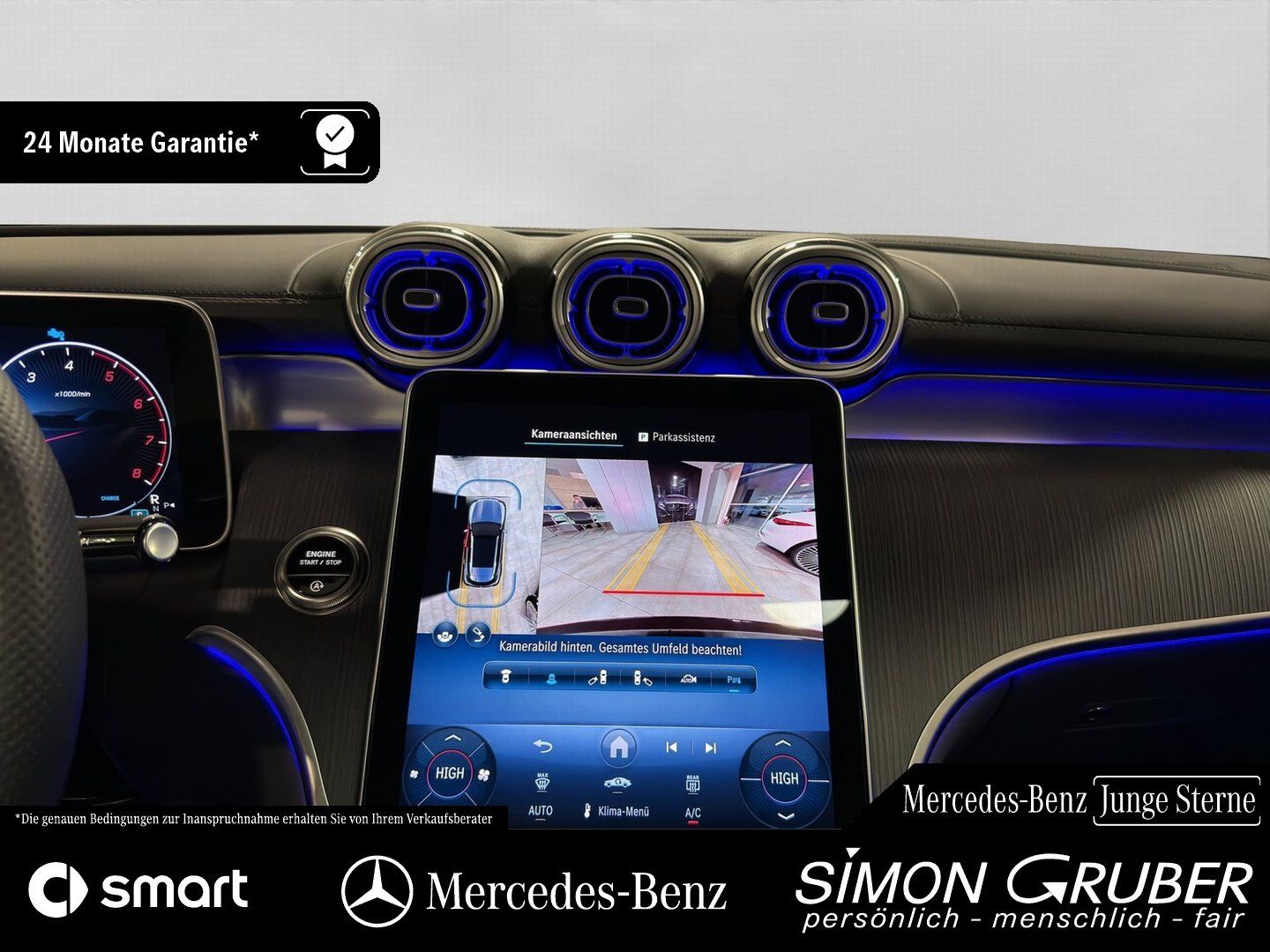 Mercedes-Benz GLC 200 4M AMG Pano Sitzklima Massage 360 AHK