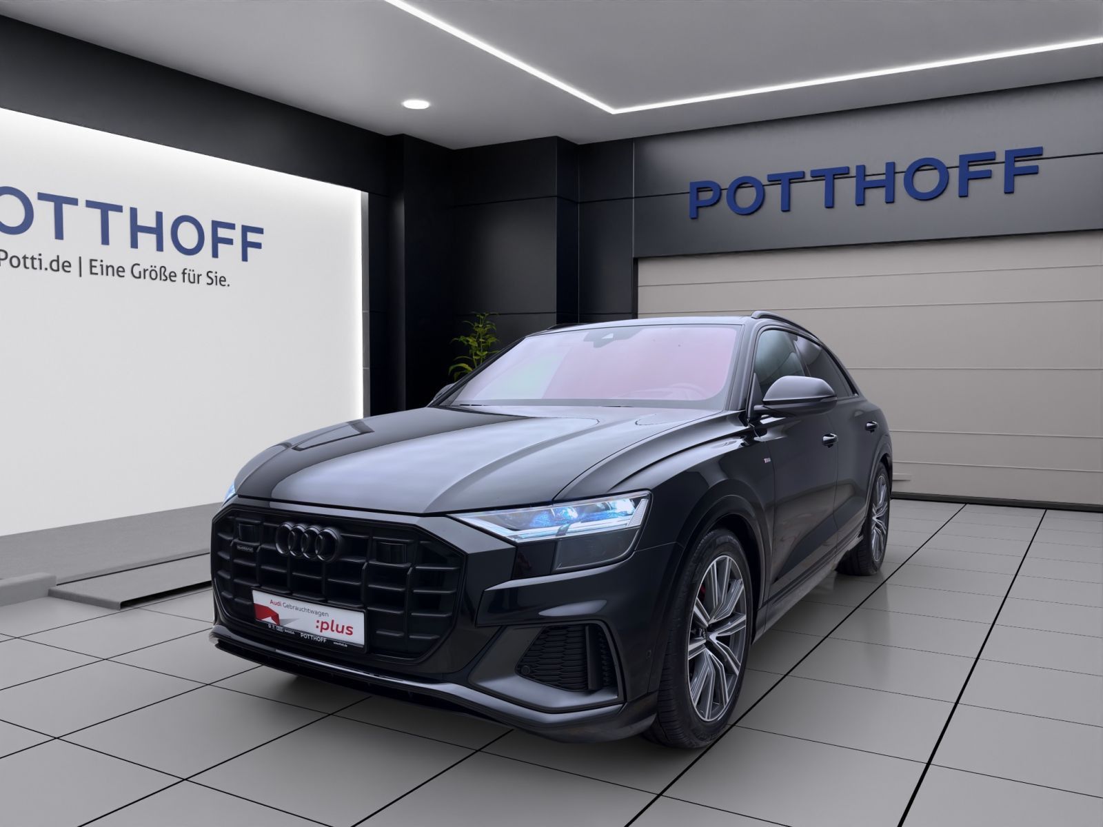 Audi Q8 50 TDI Q S LINE PANO AHK B&O HuD KAMERA