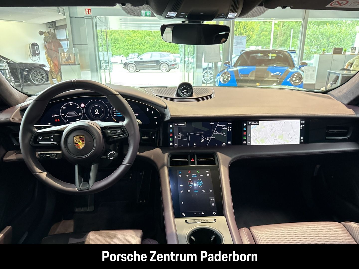Porsche Taycan Turbo Leder-Brombeer InnoDrive Head-Up