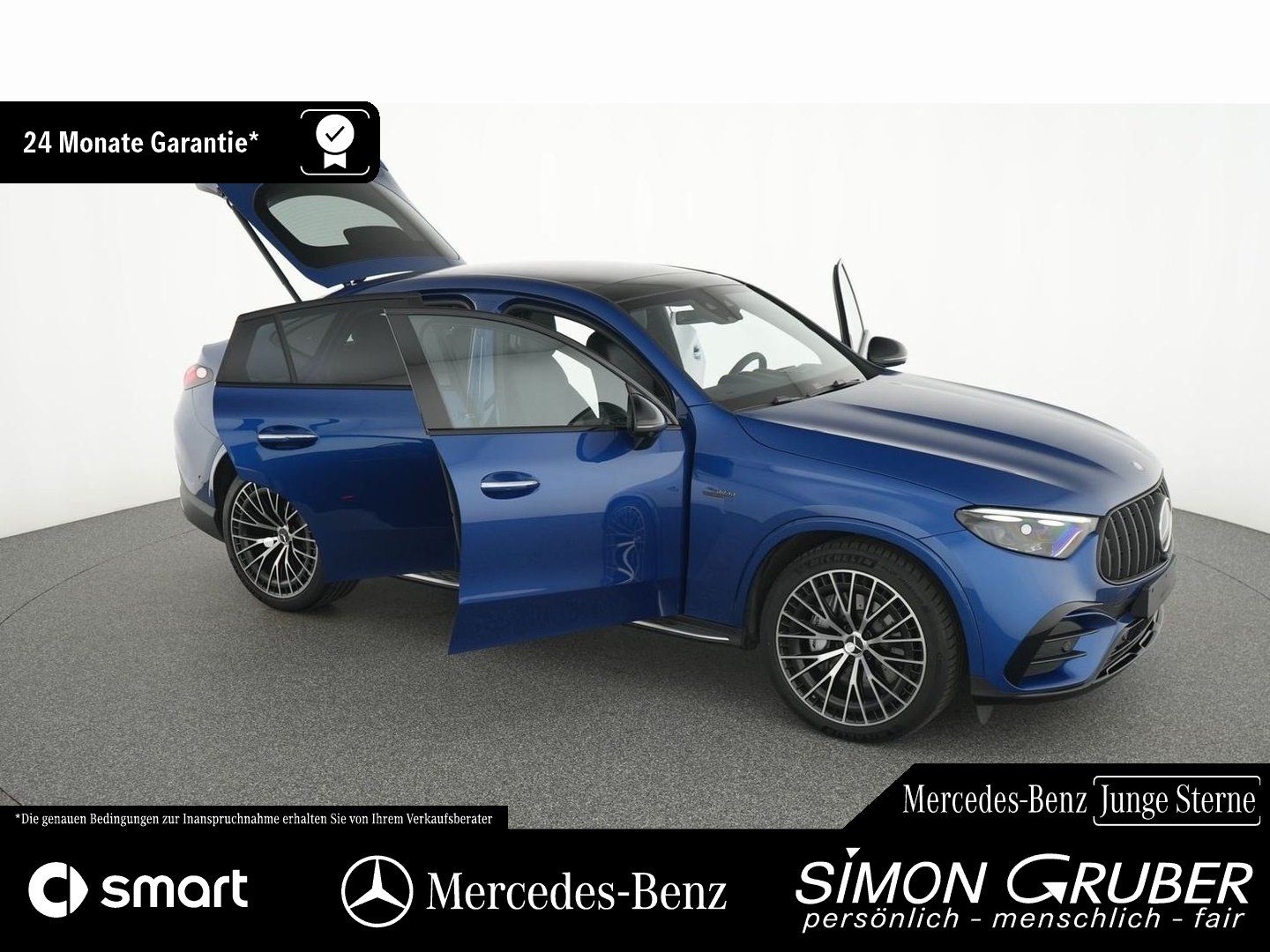 Mercedes-Benz GLC 43 4M Coupé AMG Night II RealPerfo Burm AHK