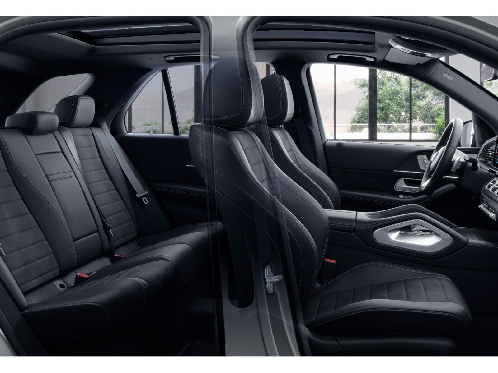 Mercedes-Benz GLE 450 4M BURM AMG NIGHT DISTR AIRMATIC PANO