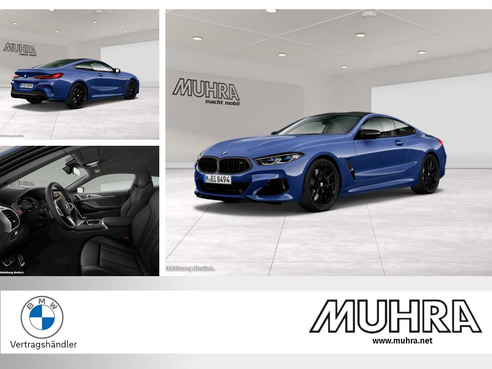 BMW M850i xDrive M Sport 20" Sitzbelüft. Carbondach