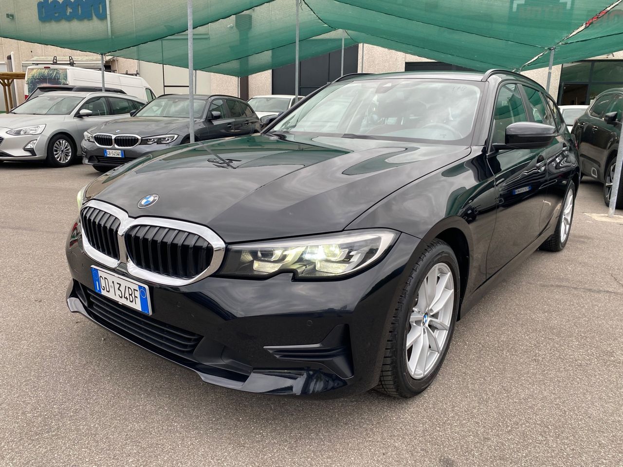 BMW 320d Sw Automatica Pelle Rossa - Samsaru's Car Outlet
