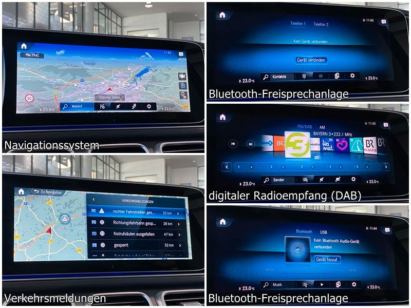 Mercedes-Benz GLE 350de Airmatic Memory Burmester HUD AHK DTR+