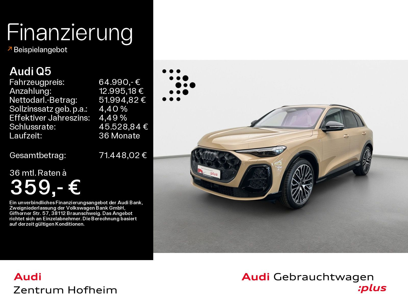 Audi Q5 40 TFSI qu S line edition one S tro*EUPE 92.1