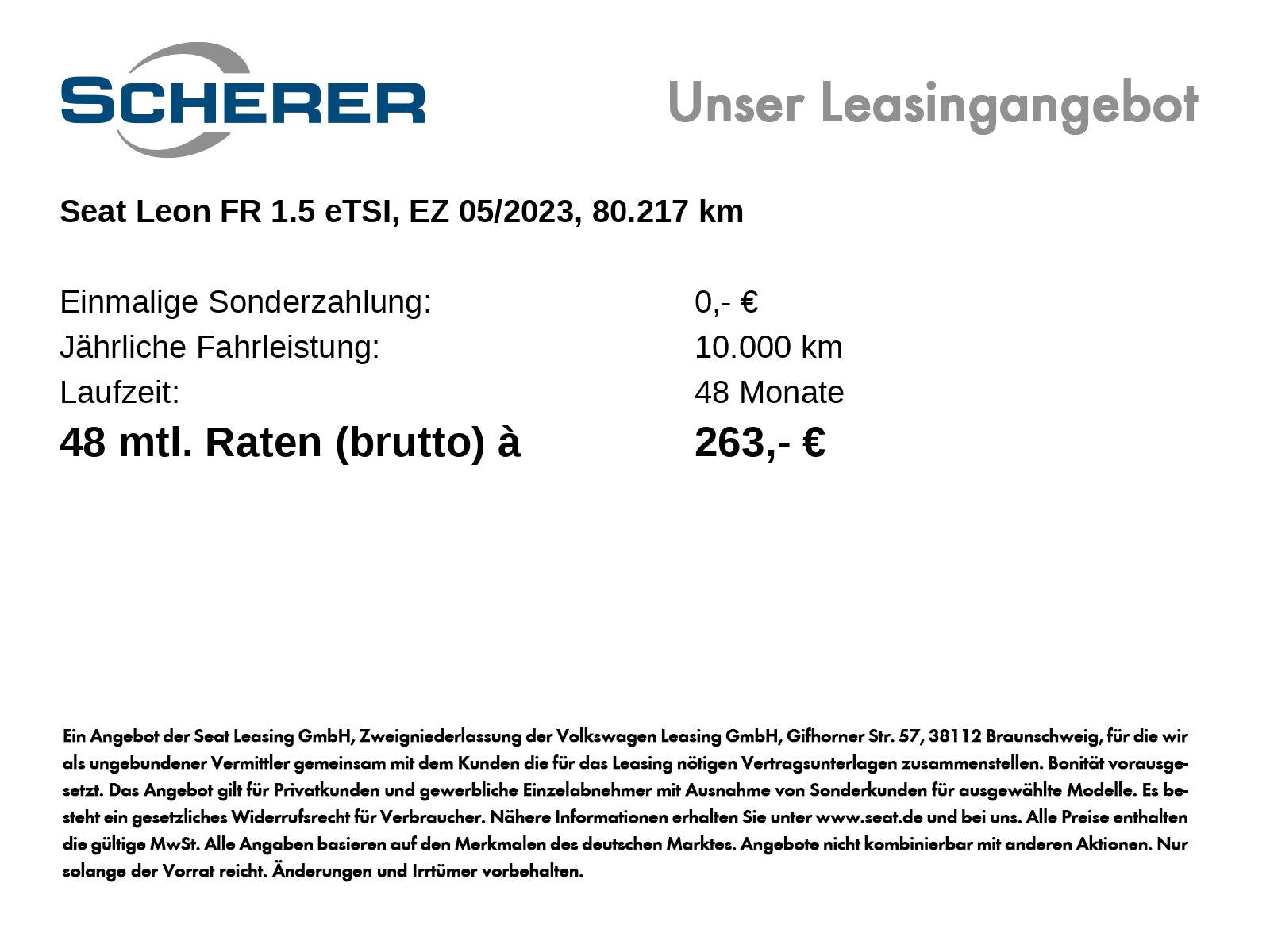 Seat Leon Sportstourer 1.5 eTSI FR RFK NAVI SHZ LED A