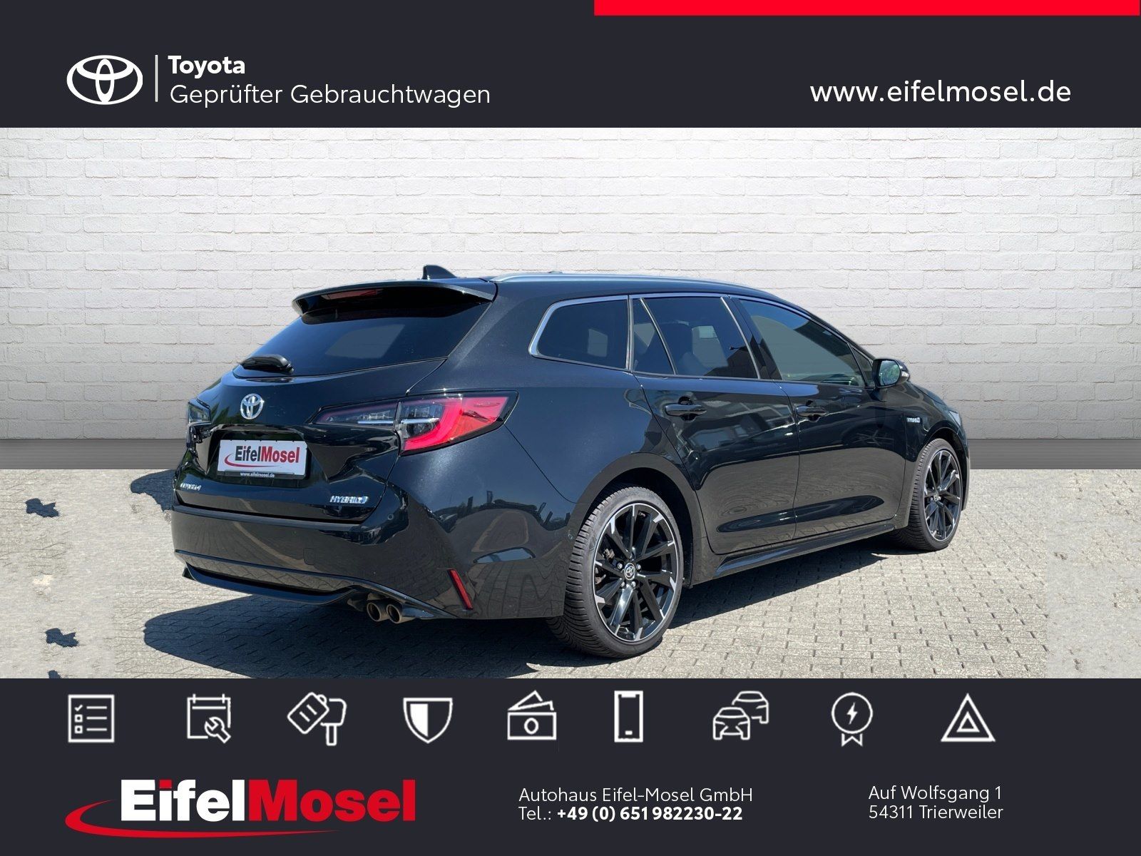Toyota Corolla Touring Sports 2.0 Hybrid Lounge - Samsaru's Car Outlet