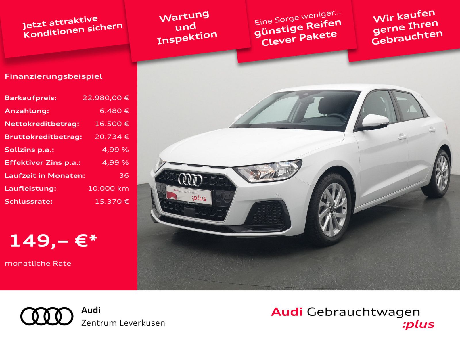 Audi A1 Sportback advanced S-TRON CARPLAY SHZ PDC
