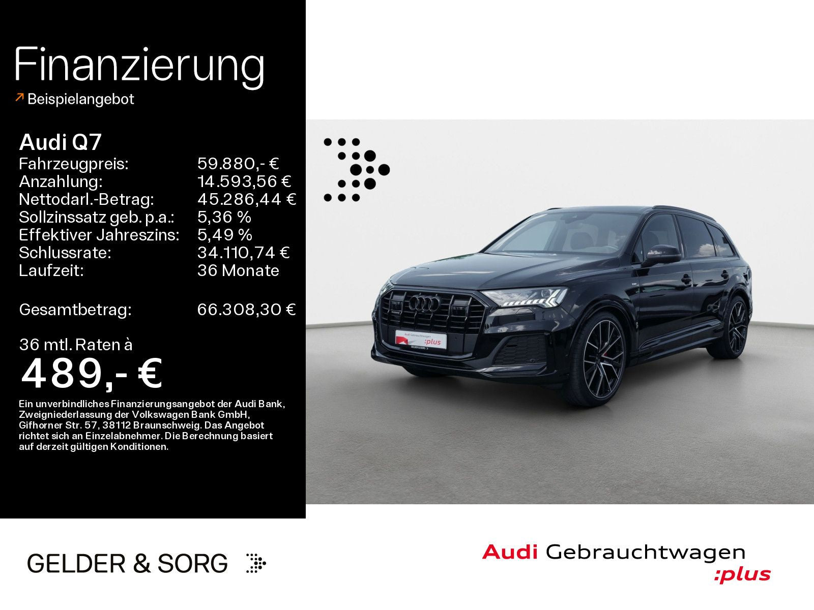 Audi Q7 50 TDI quattro S line B&O*Air*Matrix*AHK*RFK