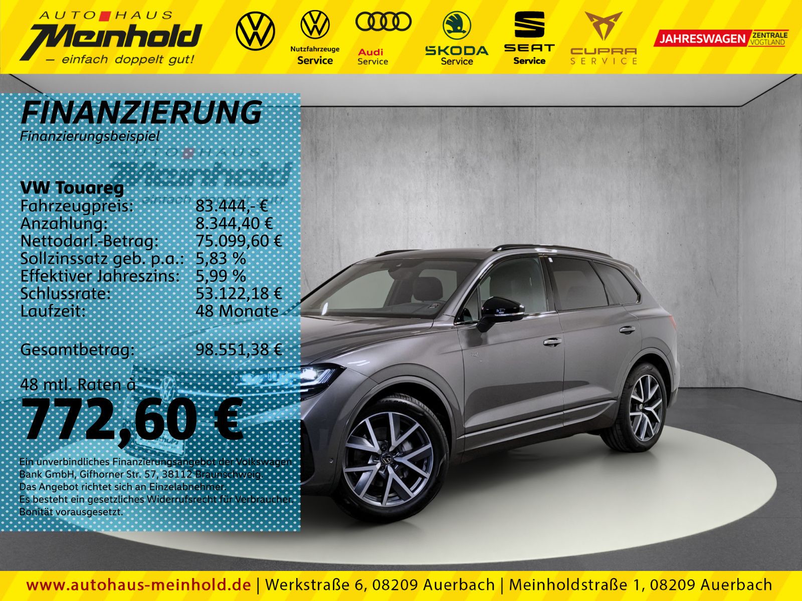 Volkswagen Touareg 3.0 TDI R-Line Final Edition,5J Garantie