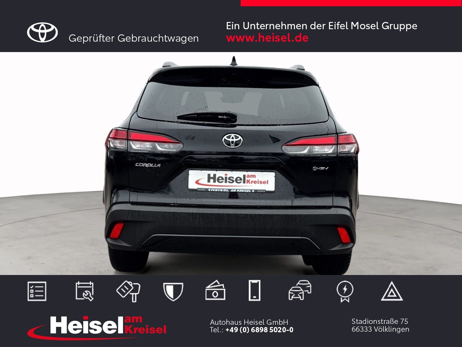 Toyota Corolla Cross Hybrid FWD Teamplayer--Standort Vö
