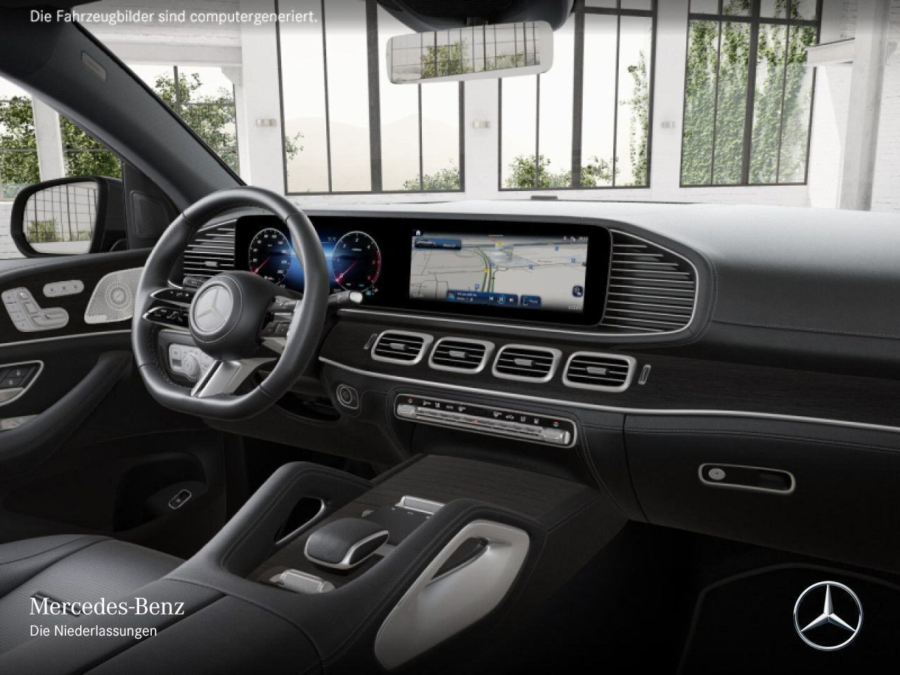 Mercedes-Benz GLE450d 4M Cp AMG Premium/Pano/22"/Airm/AHK/Nigh