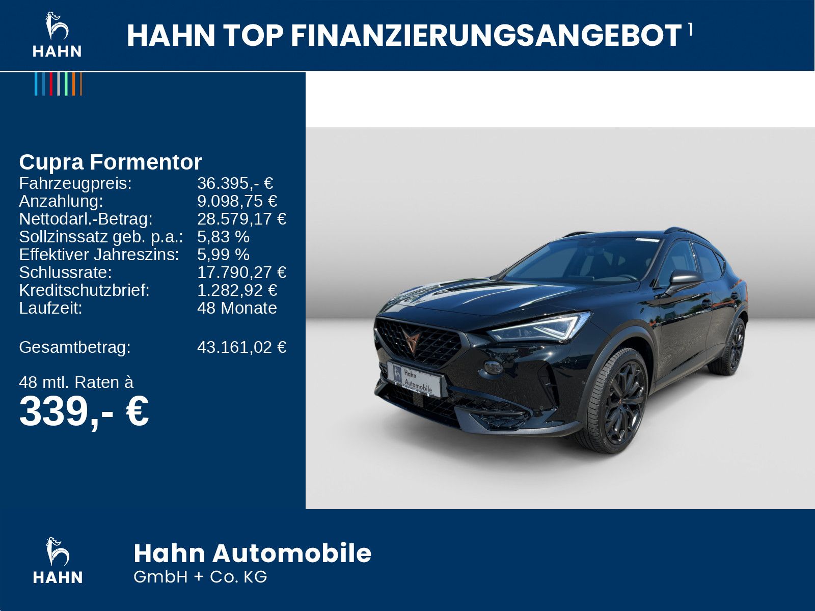 Cupra Formentor VZ Tribe Edition 2.0TSI DSG Pano AHK