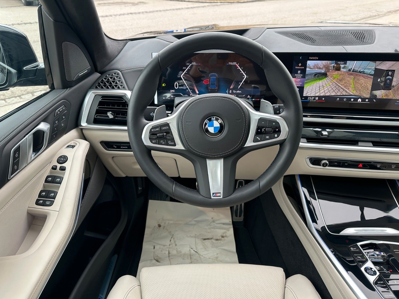 BMW X7 xDr 40d M Sport Pro|Aktivlenk|SkyL|AHK|BEIGE|