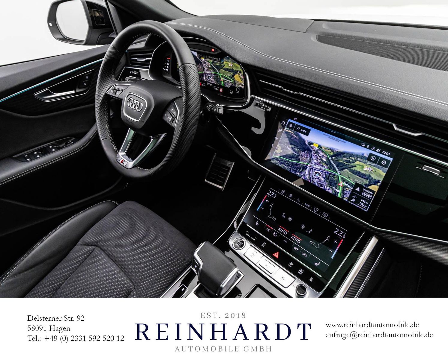 Audi Q8 50TDi 2x S LINE BLACK HD-MATRIX/ACC/HuD/PANO