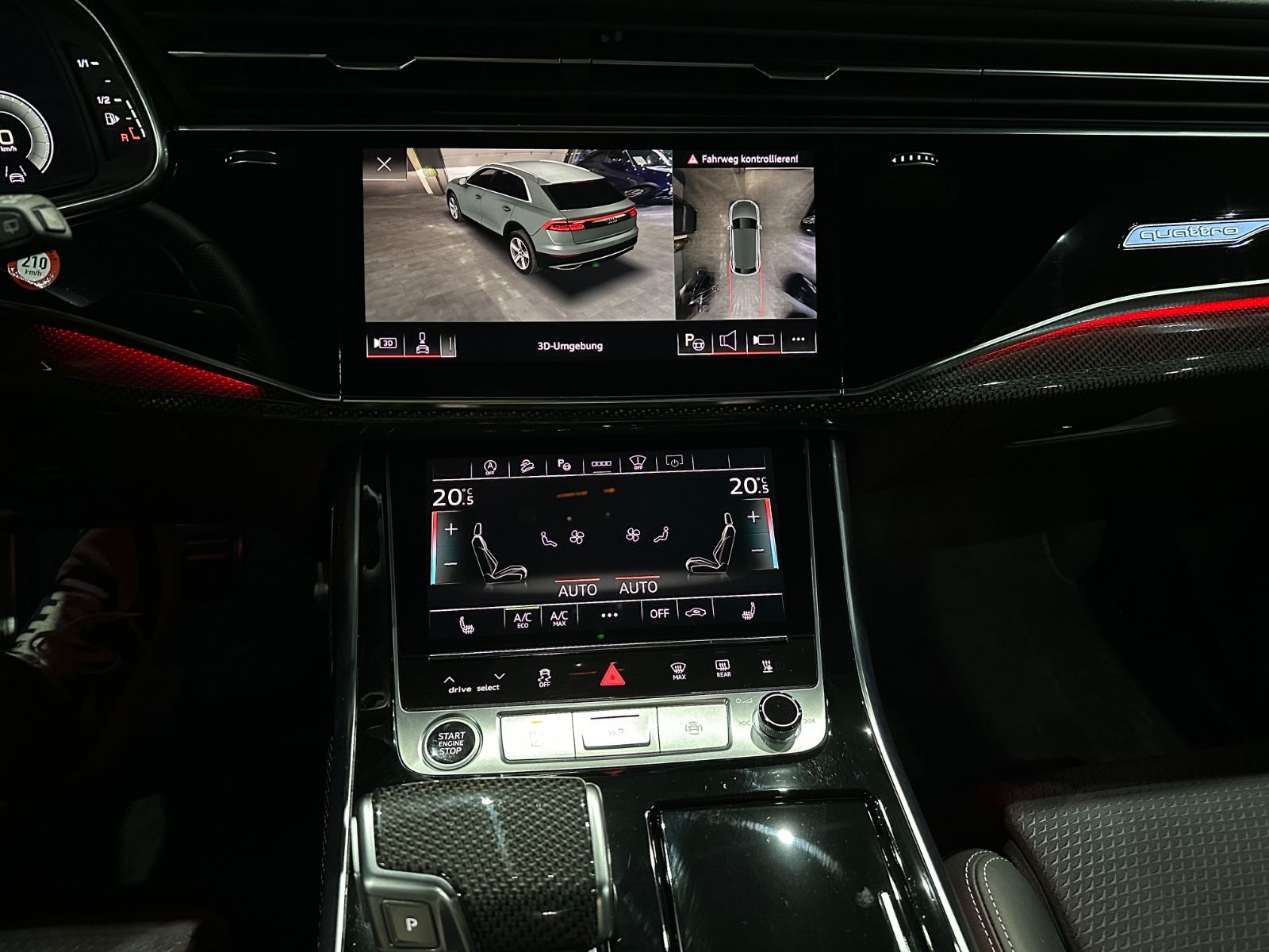 Audi Q8 quattro Competition S Line / Carbon/ Matrix