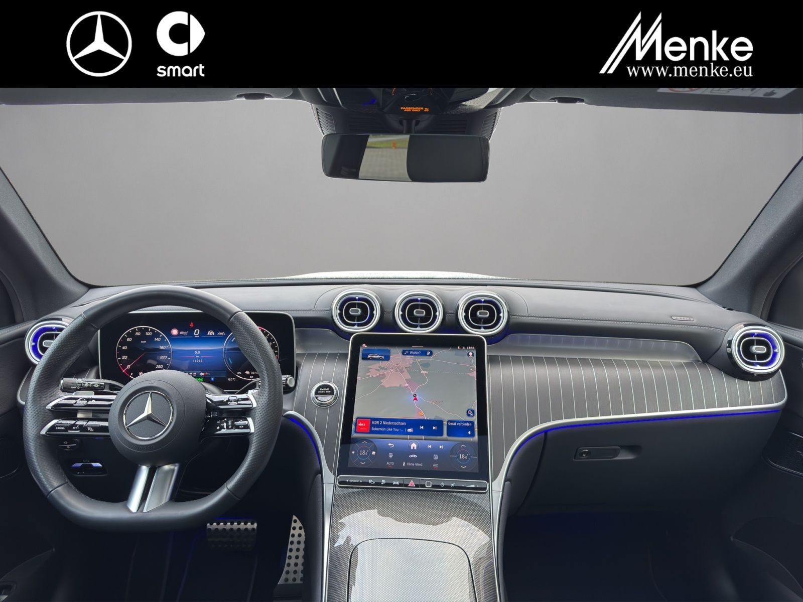 Mercedes-Benz GLC 300 de 4M AMG+Night+Pano+Sitzklima+Distro+