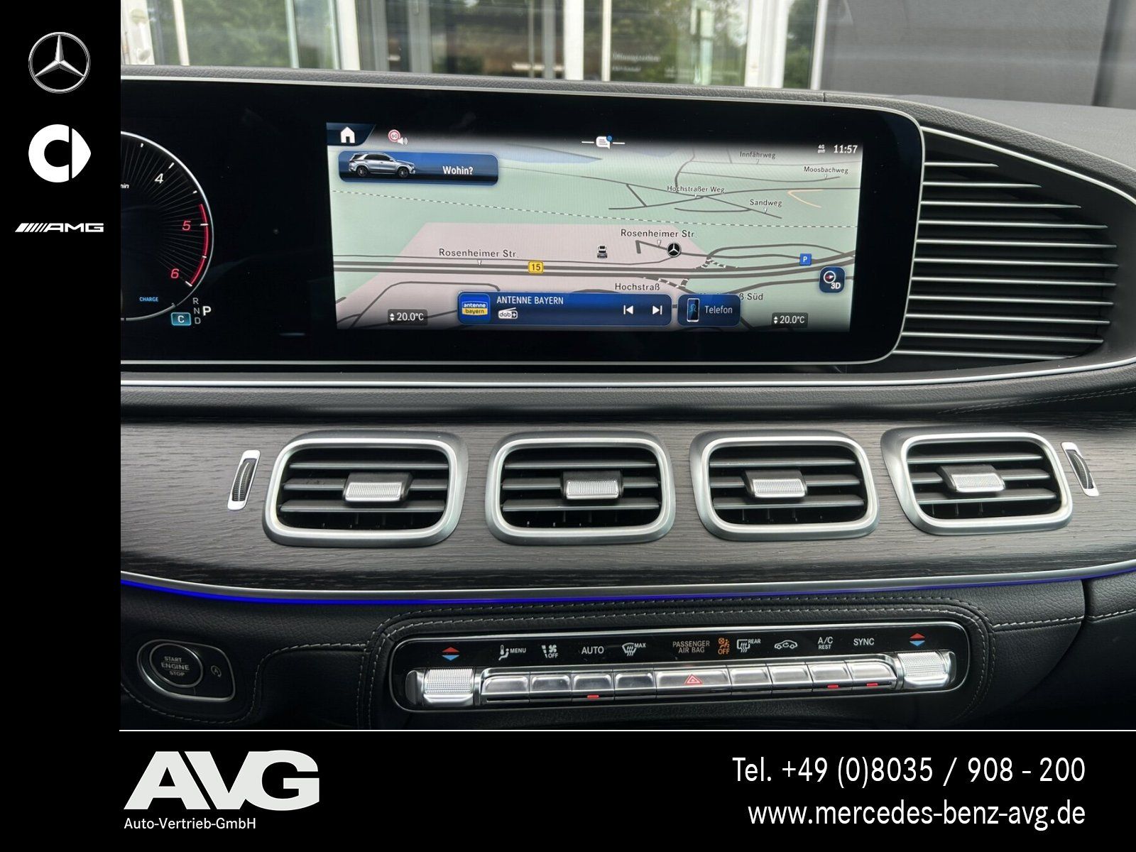Mercedes-Benz GLE 450 d 4M AMG Pano HuD Air AHK Burmester 360°
