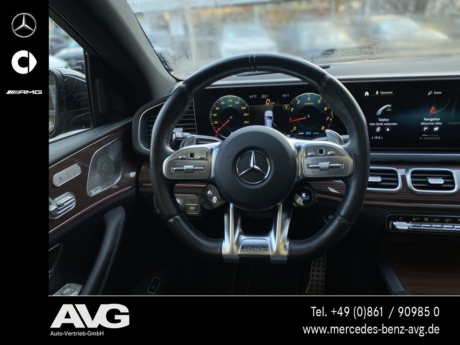 Mercedes-Benz GLE 53 4M+ Coupé Pano Airm Dist. Burm. 22" AHK
