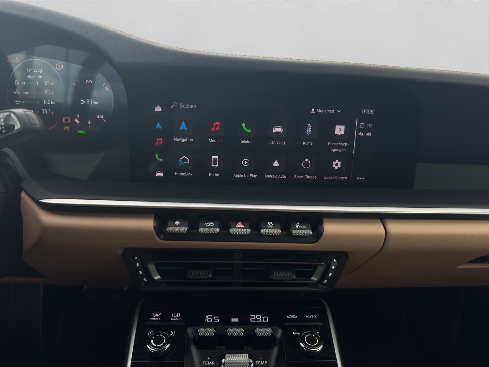 Porsche 911 Turbo S Glasdach Matrix LED Bose 360° Kamera